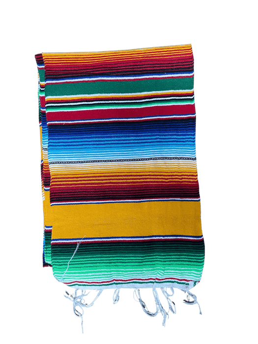 Yellow Sarape Saltillo Table Runner