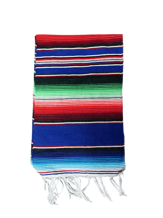 Blue Sarape Saltillo Table Runner