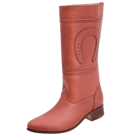 Women's Plain Chedron with Horseshoe Escaramuza Boot