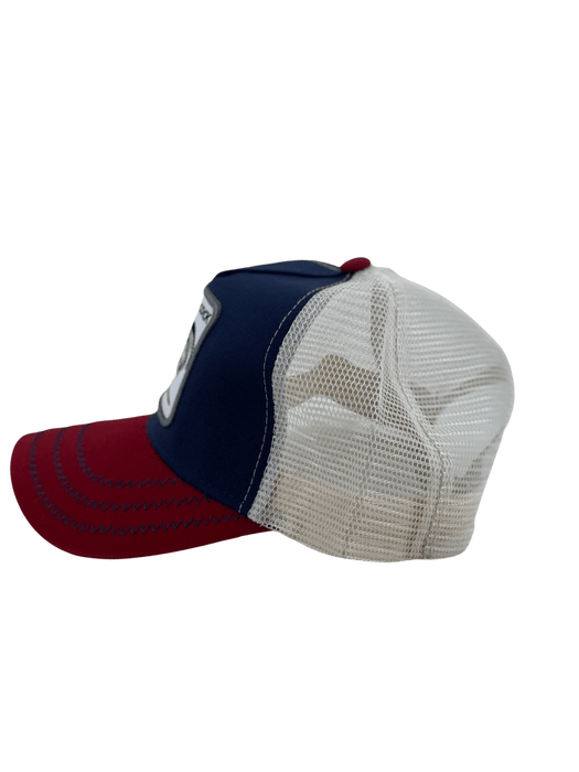 Cock Navy Blue with Red and White Snapback / Gorra