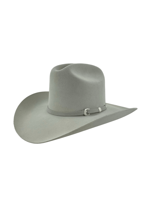 20X Plata Marlboro Wool Felt Cowboy Hat