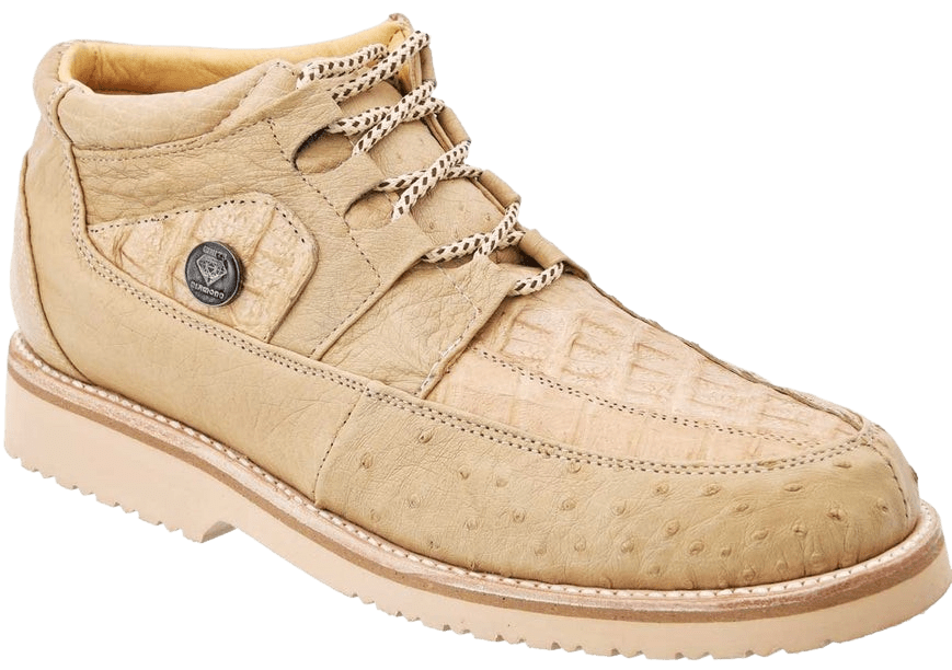 Orix Crocodile / Ostrich Leather Exotic Shoe