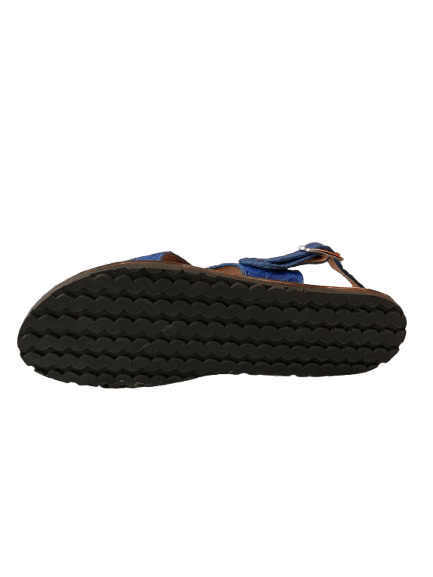 Royal Blue Crocodile / Caiman Cruzado Huarache