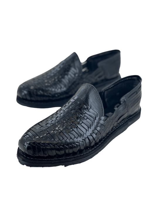 Mens black sales huaraches sale