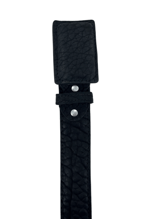 Black Cuello de Toro Leather Belt