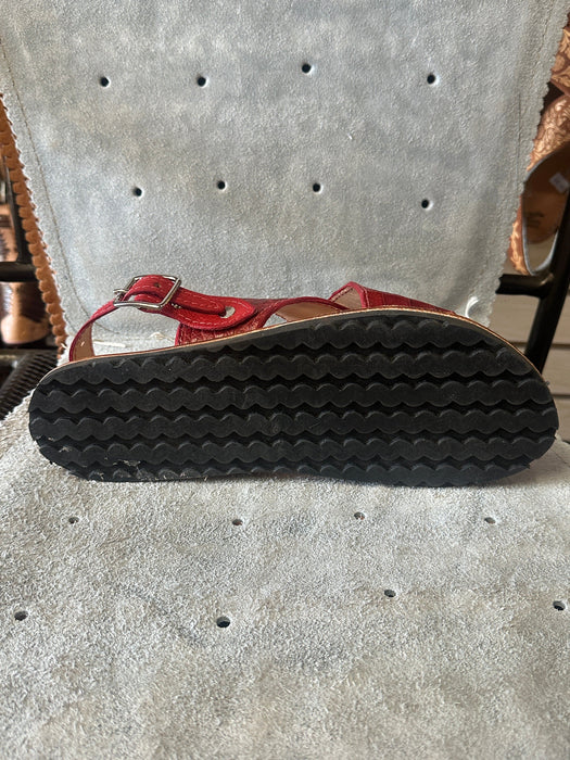 Red Crocodile / Caiman Cruzado Huarache
