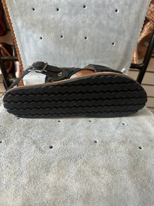 Black Crocodile / Caiman Cruzado Huarache
