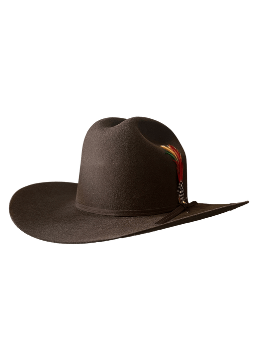 20X Morcon "Rancher" Brown Sinaloa Wool Felt Cowboy Hat