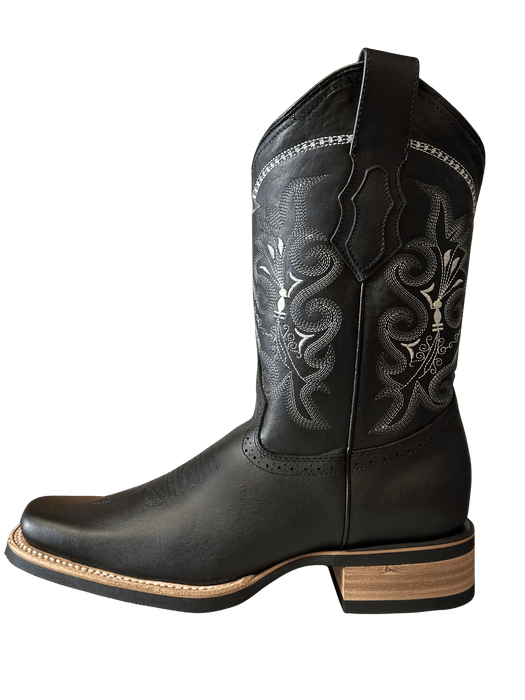 Blazer Black Narrow Square Toe Rodeo Boot