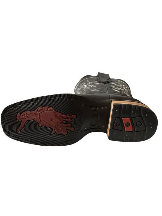 Blazer Black Narrow Square Toe Rodeo Boot