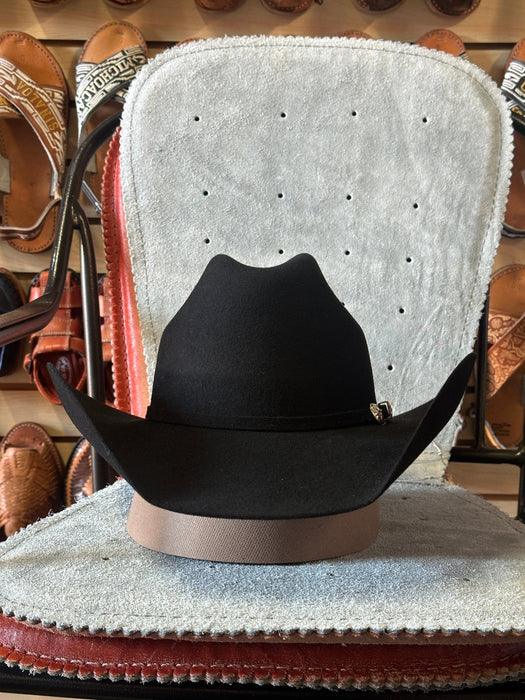 20X Sombrero vaquero de fieltro de lana Morcon negro Arizona