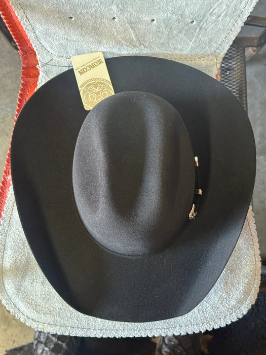20X Sombrero vaquero de fieltro de lana Morcon negro Arizona