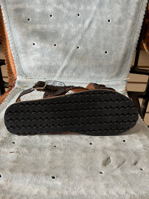 Brown Pirarucu Cruzado Huarache