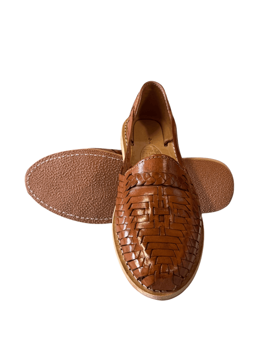 Huarache de Trenza - Nuez