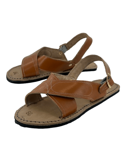 Tan Huarache Cruzado