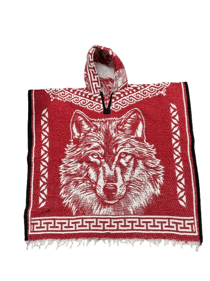 Red and White Wolf 