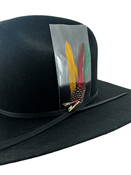 20X Morcon Black Sinaloa Wool Felt Cowboy Hat