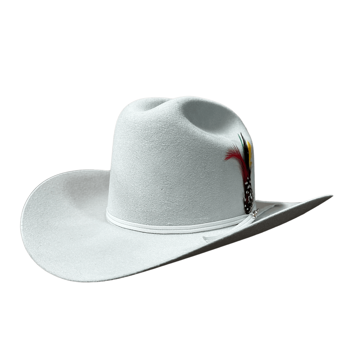Sombrero De Vaquero Estilo Trail De Free People, Color Gris Polvo, Lana Australiana, Marca Mossant, Nuevo Con Etiquetas