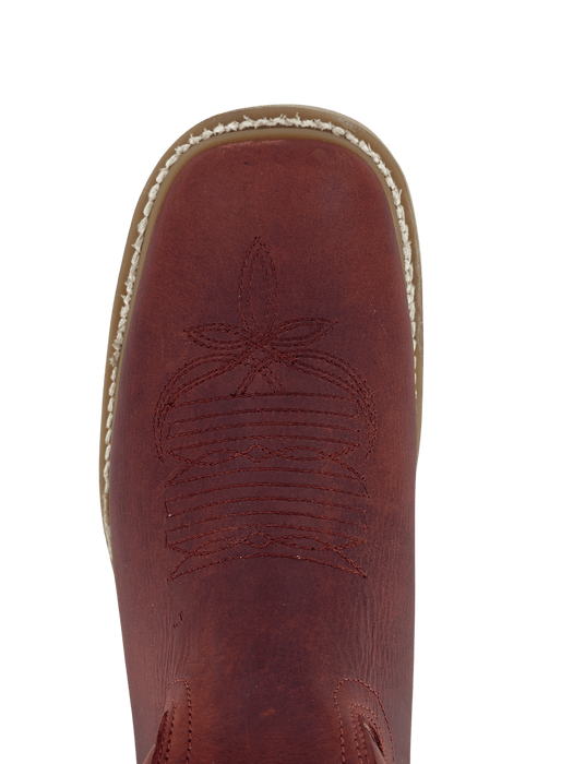 Chedron Roper Square Toe Double Density Rubber Sole Work Boot