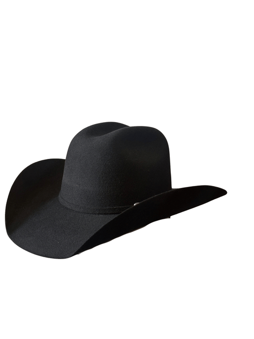 20X Sombrero vaquero de fieltro de lana Morcon negro Arizona