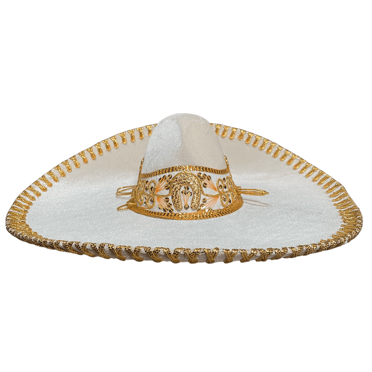 Pigalle Hat Black & Gold Charro Sombrero Hat Vintage PIGALLE Mexican Sombrero Mariachi Hat Black Velvet  main image 2
