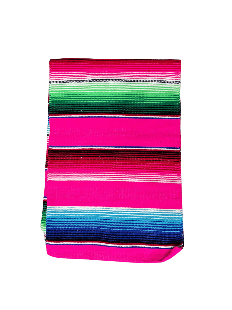 Pink Sarape Saltillo Table Runner — Rodeo Durango Brand Corp.