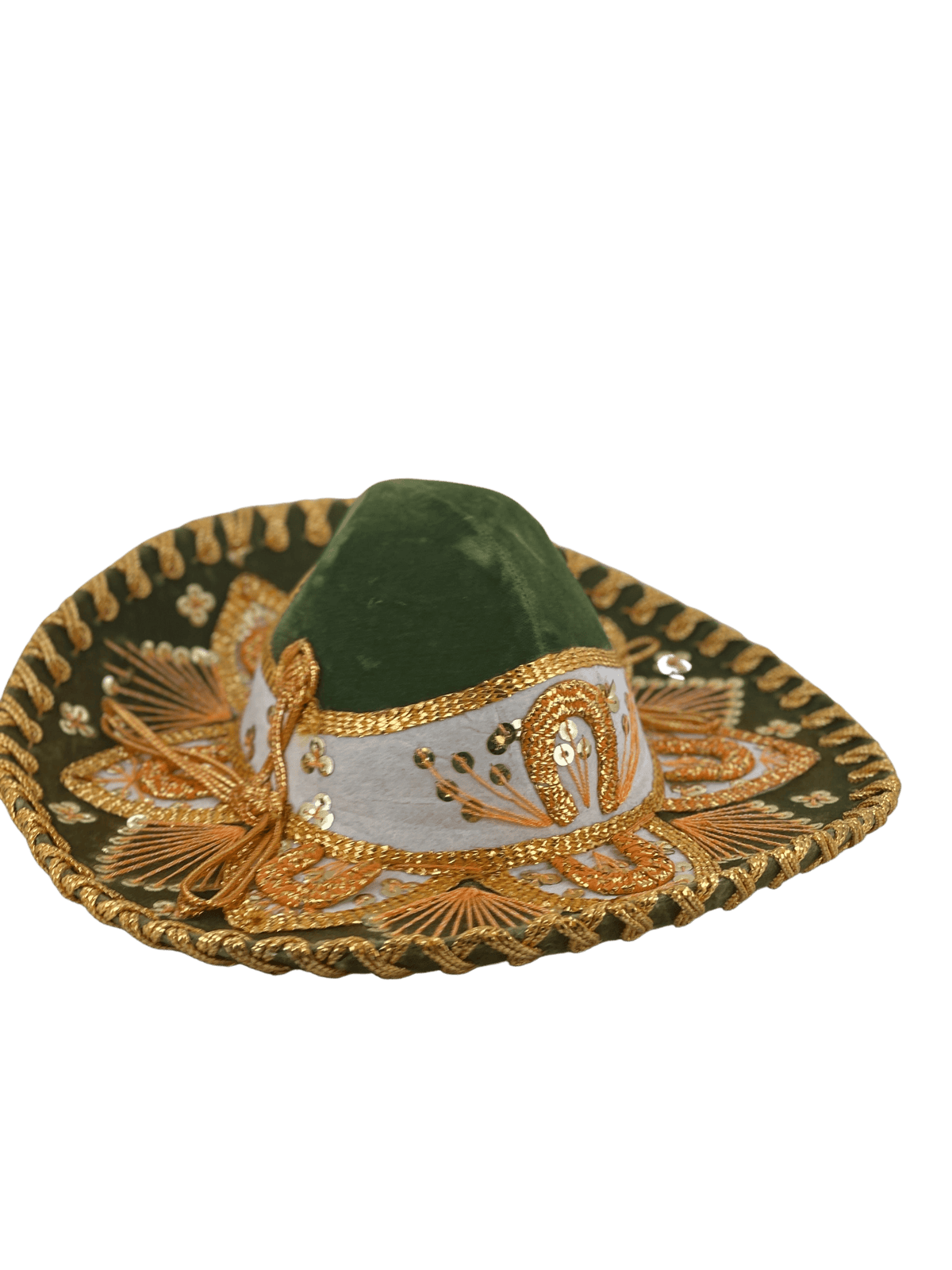 Sombrero Charro Infantil Blanco con Oro imp-71275 main image 1