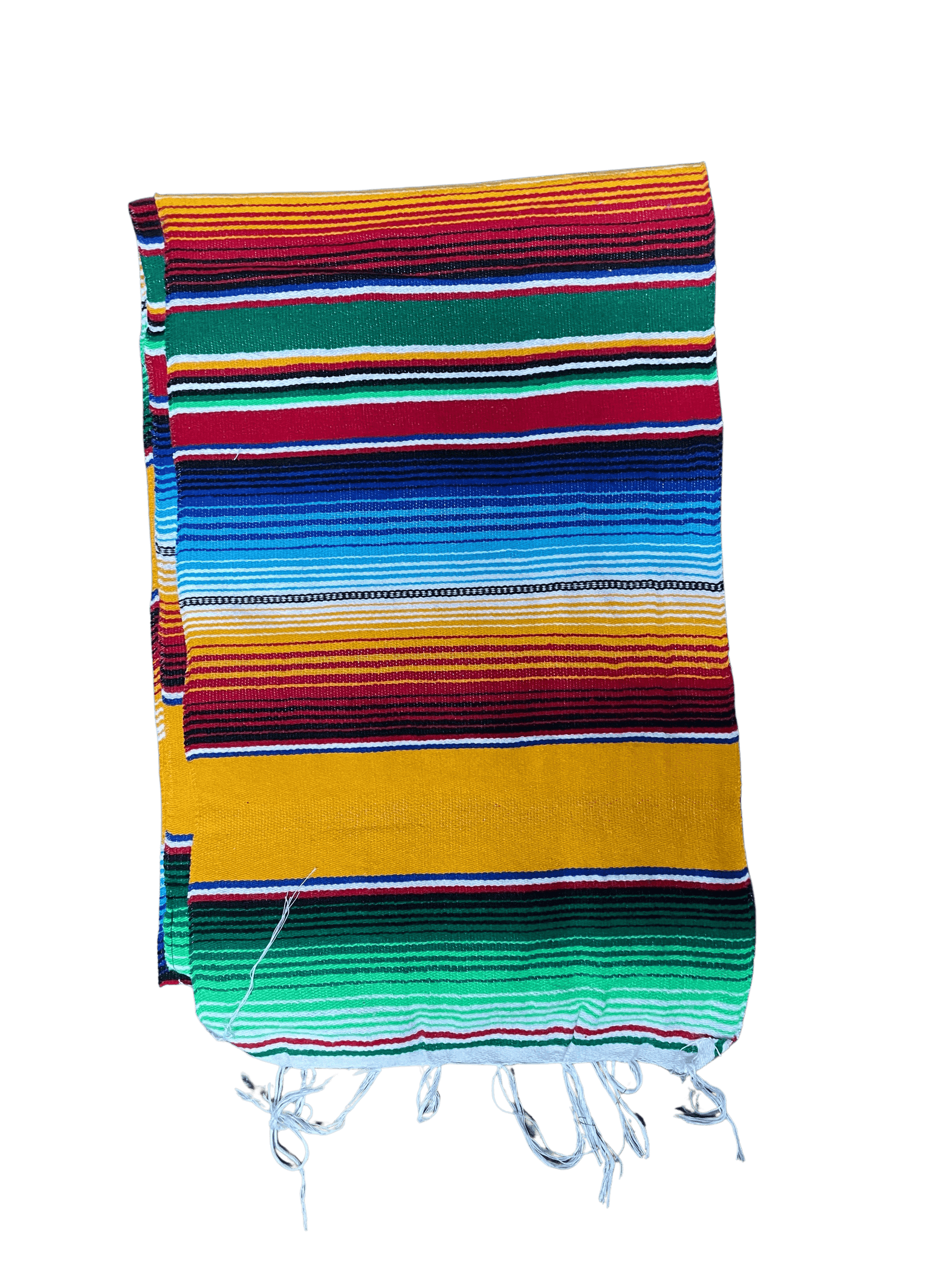 Yellow Sarape Saltillo Table Runner — Rodeo Durango Brand Corp.