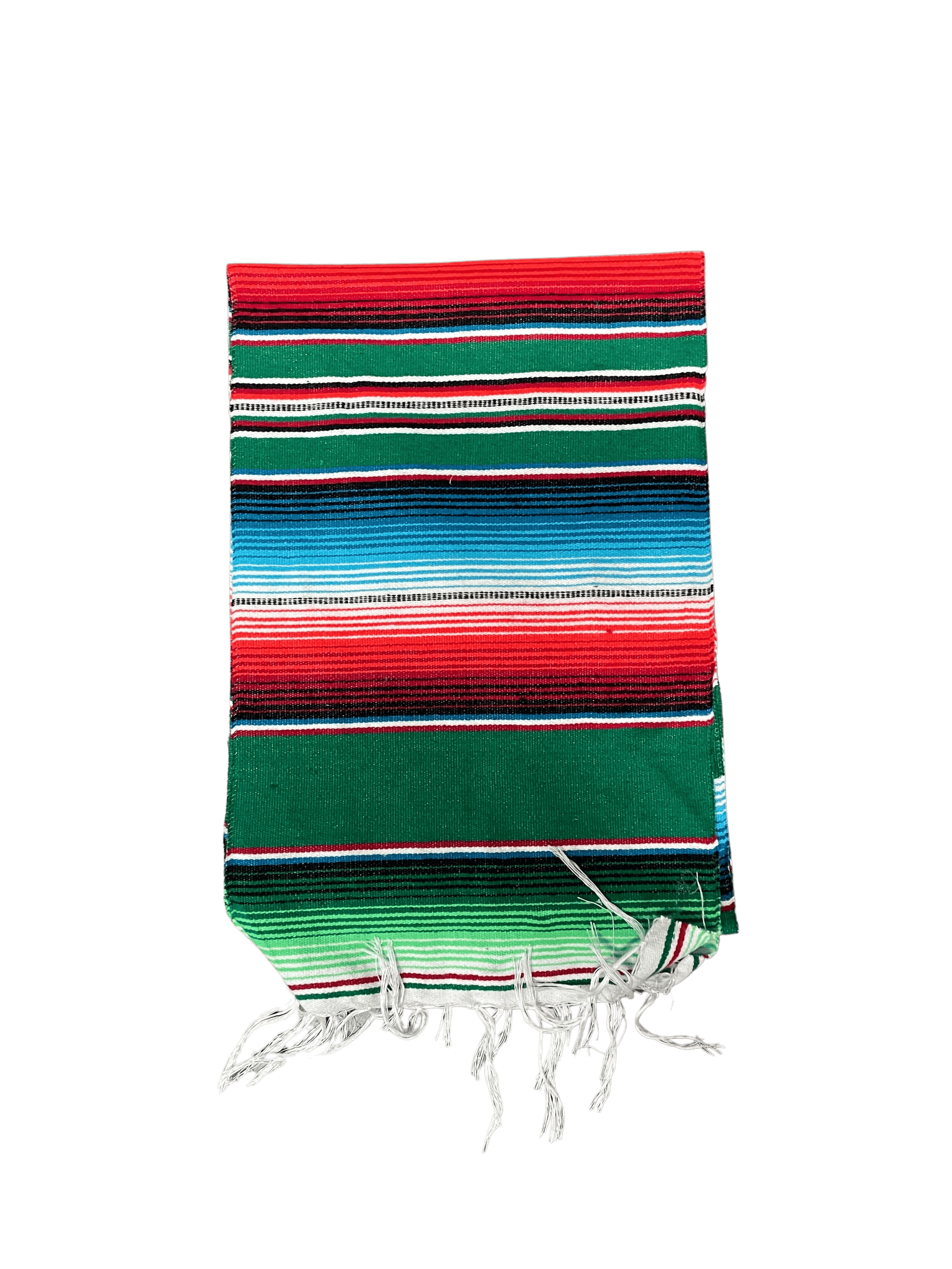 Green Sarape Saltillo Table Runner — Rodeo Durango Brand Corp.