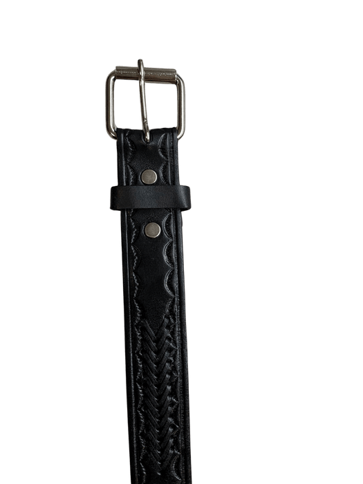 Black Arrow Tejido Leather Belt