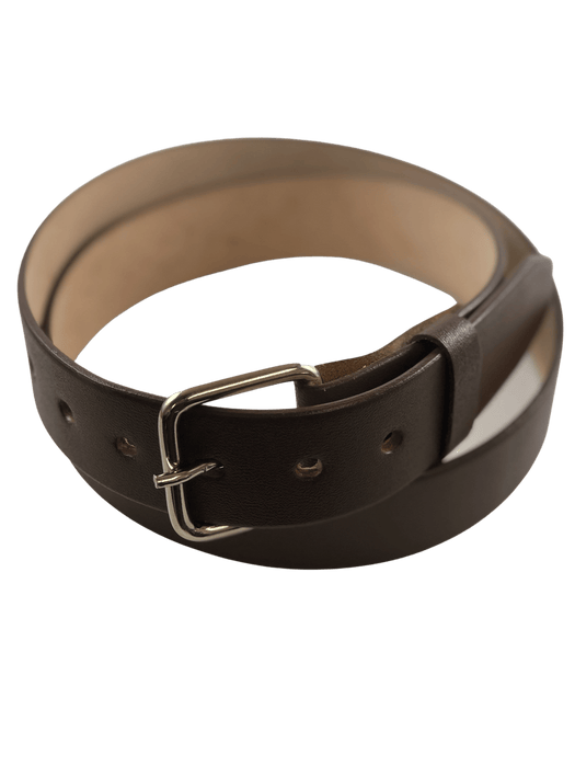 Plain Brown Leather Belt