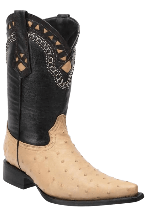 Orix Snip Toe Ostrich / Avestruz Leather Boot