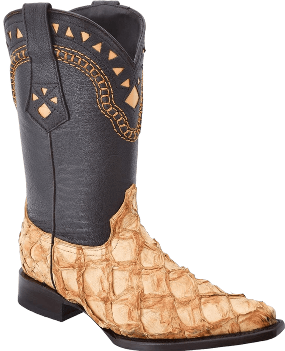 Orix Snip Toe Pirarucu Leather Boot