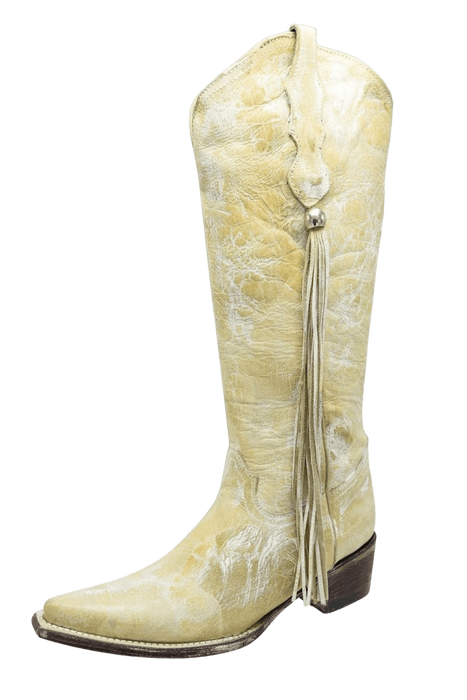 Women's Tall Rustic Hueso Snip Toe Rodeo Boot