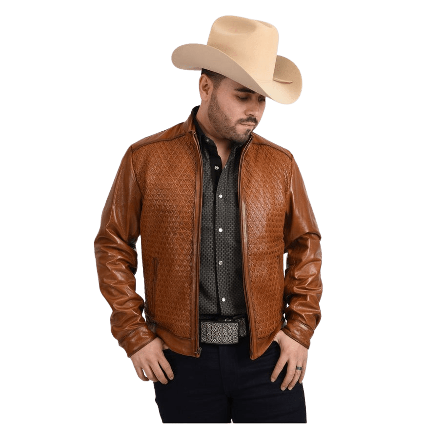 Honey Braided Premium Leather Jacket — Rodeo Durango Brand Corp.