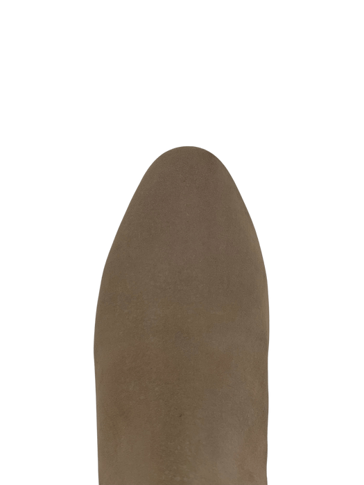 Oxford Nobuck Leather Sole Botin Charro