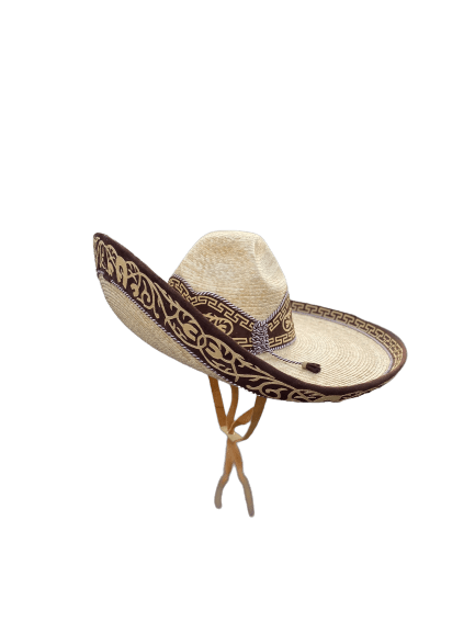 Sombrero Charro de Trigo - Brown