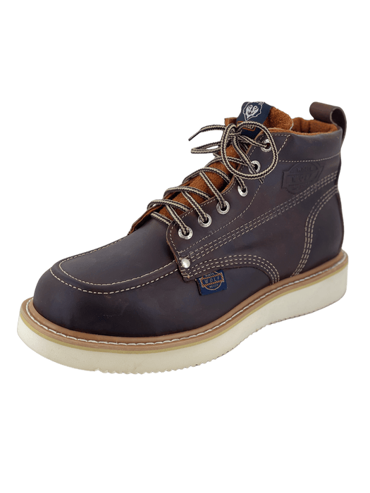 Rugged Brown 6" Mil Rayas Work Boot