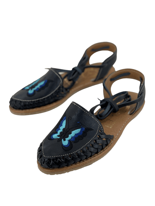 Huaraches 2025 girls black