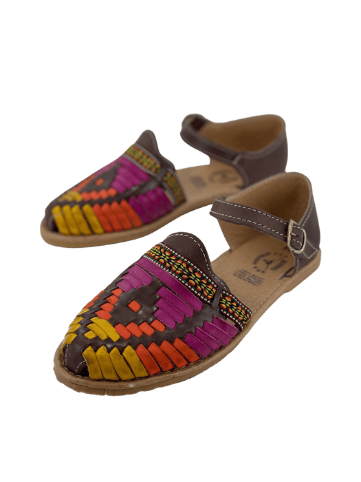 Huarache de Pulsera - Brown Multicolor