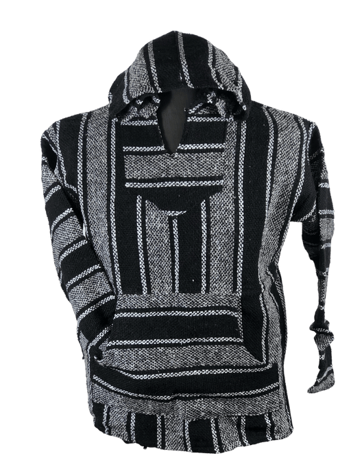 Black and white baja hoodie hotsell