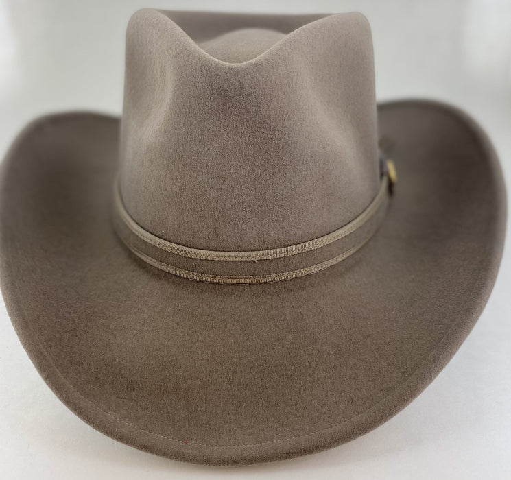 Exotic Gray Australian Sport Safari 100% Crushable Wool Hat