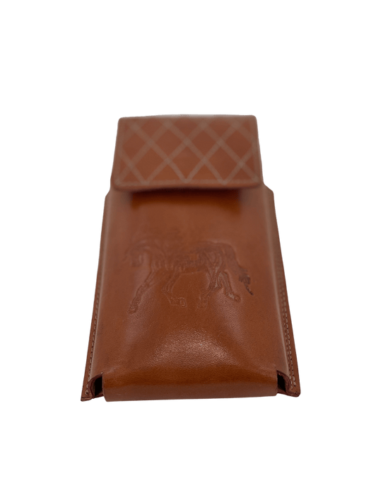 Chedron Running Horse Leather Charro Phone Case