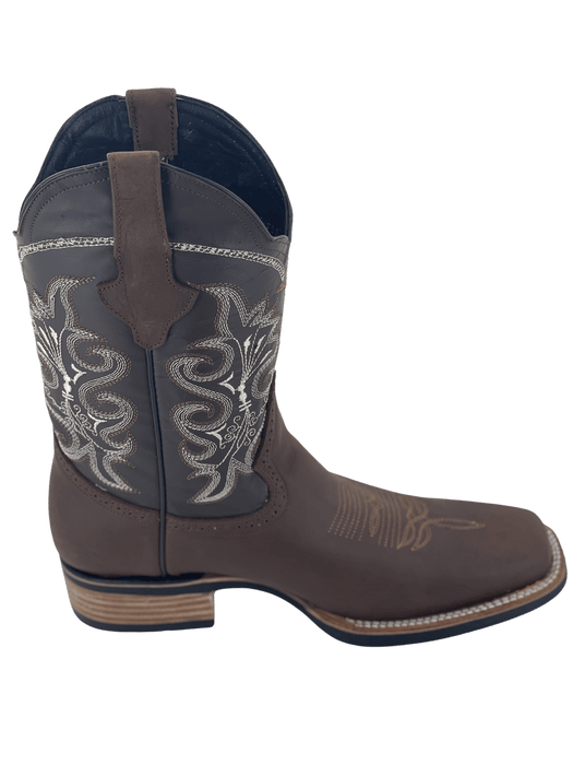 Blazer Brown Square Toe Rodeo Boot