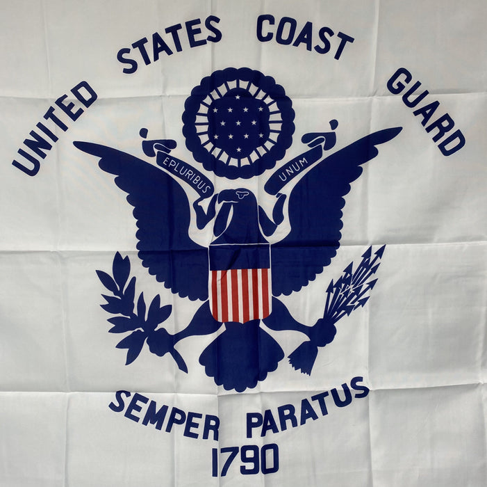 U.S. Arm Forces Military Coast Guard Large Flag
