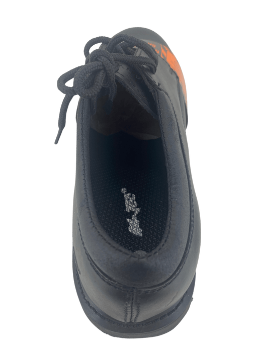 Black Leather Non-Metallic Toe Work Boot