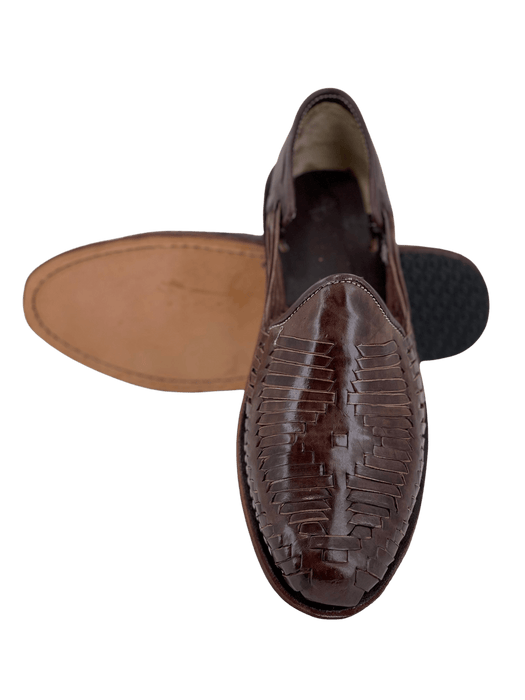Brown huraches sales