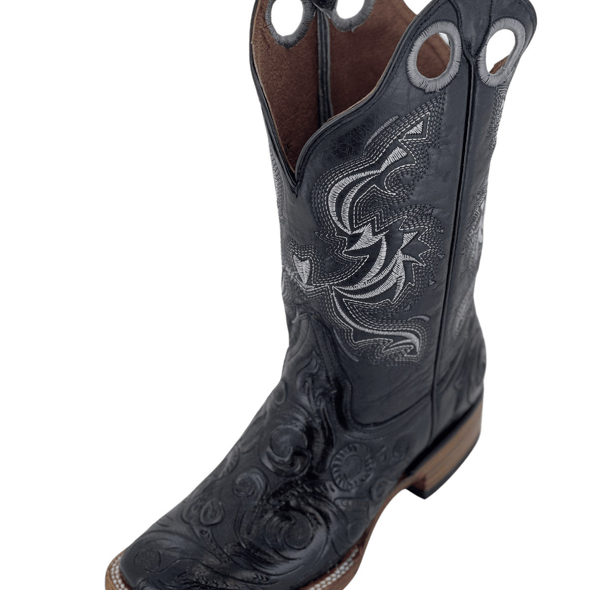 Women's Black Raven Square Toe Rodeo Boot — Rodeo Durango Brand Corp.