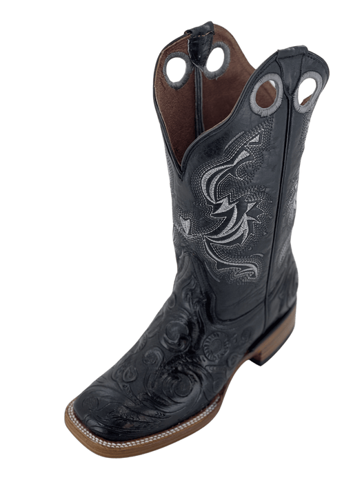 Women’s Black Raven Square Toe Rodeo Boot
