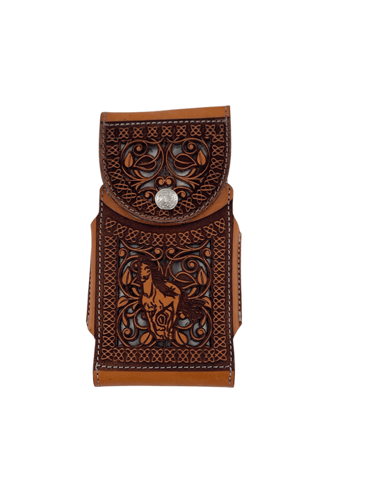 Chedron with White Running Horse Phone Case